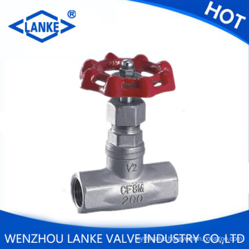 Stainless Steel CF8/CF8m Globe Valve with NPT / Bsp Thread